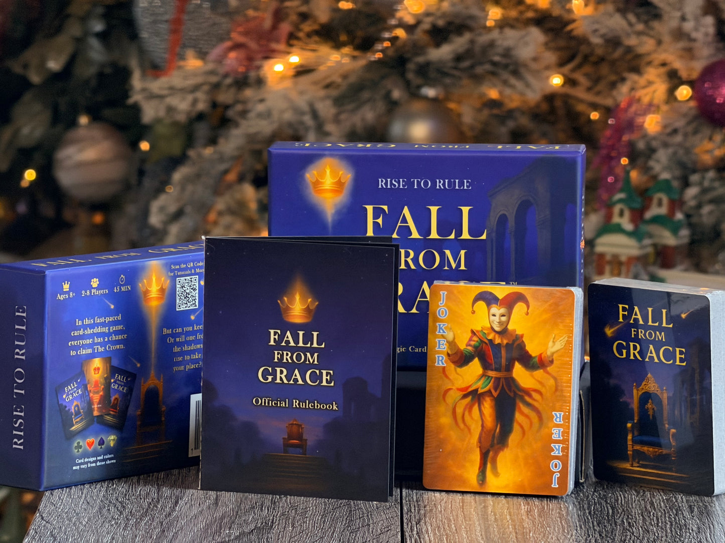 Fall From Grace: A Strategic Card Shedding Game
