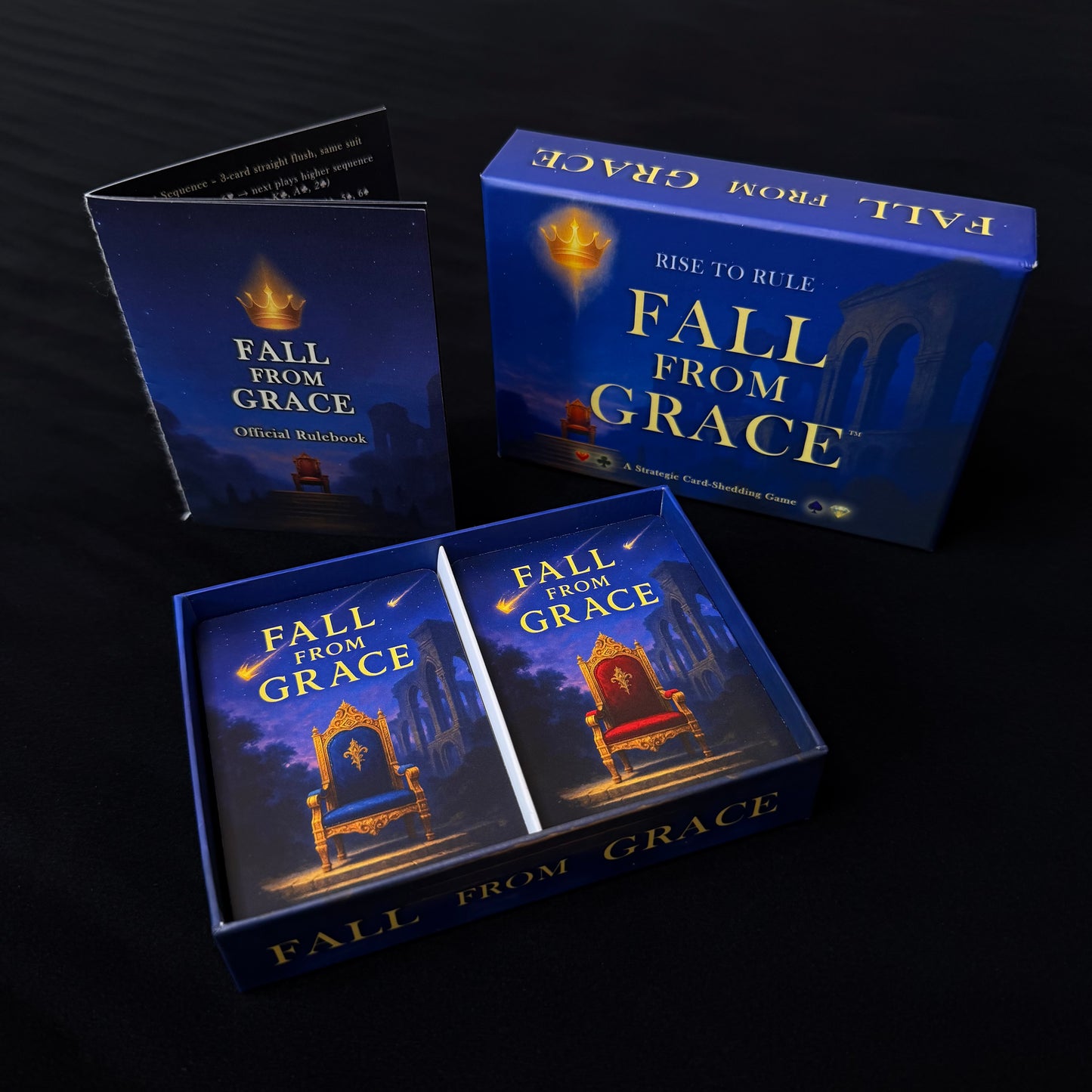 Fall From Grace: A Strategic Card Shedding Game