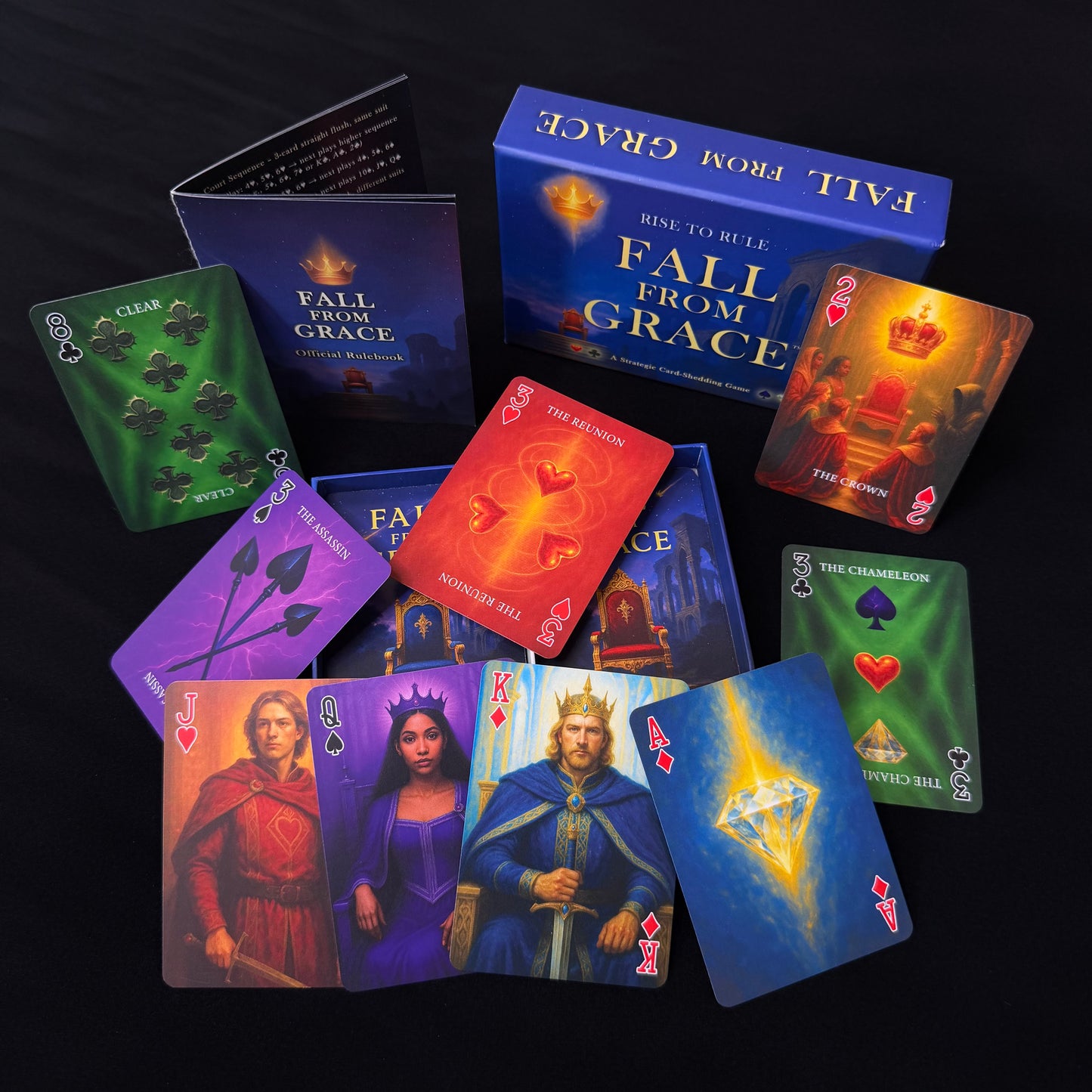 Fall From Grace: A Strategic Card Shedding Game