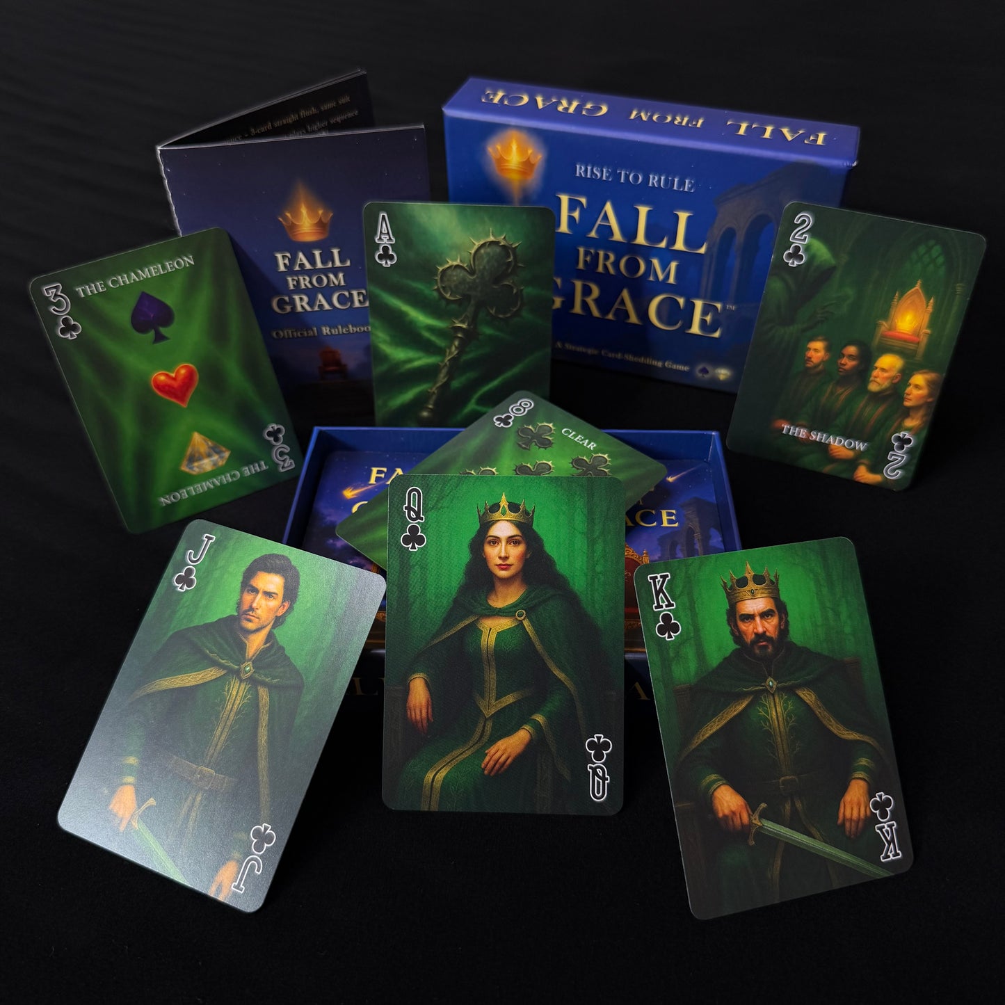 Fall From Grace: A Strategic Card Shedding Game