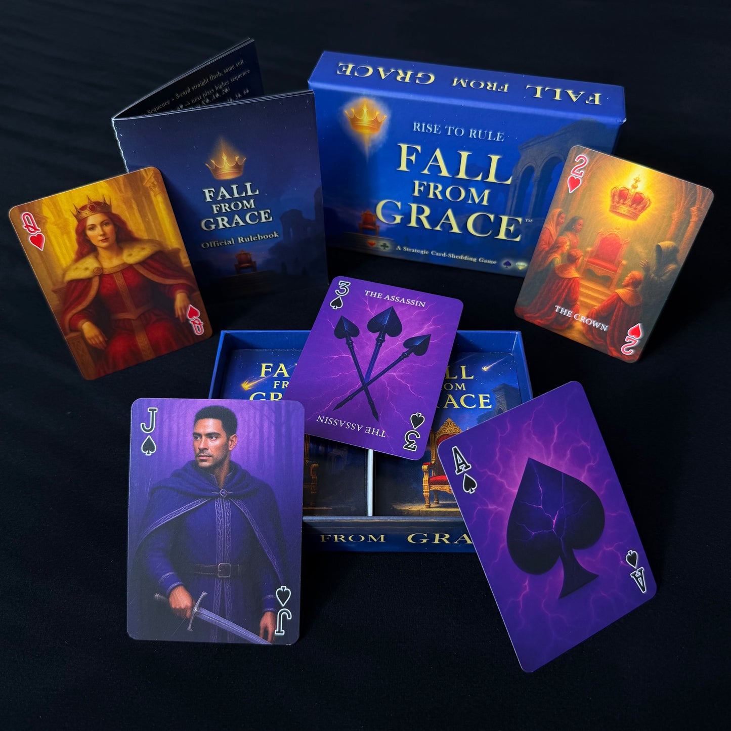 Fall From Grace: A Strategic Card Shedding Game