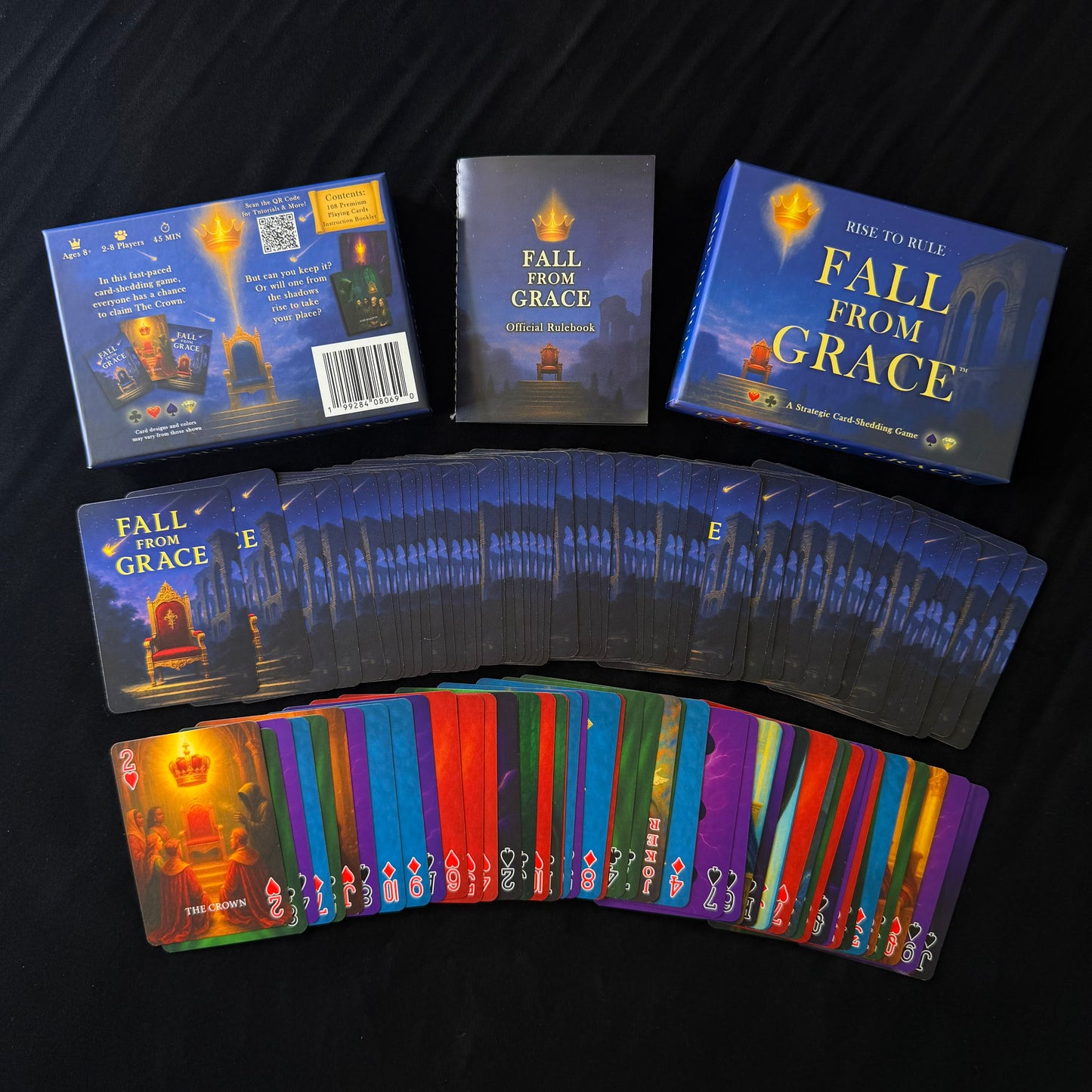 Fall From Grace: A Strategic Card Shedding Game